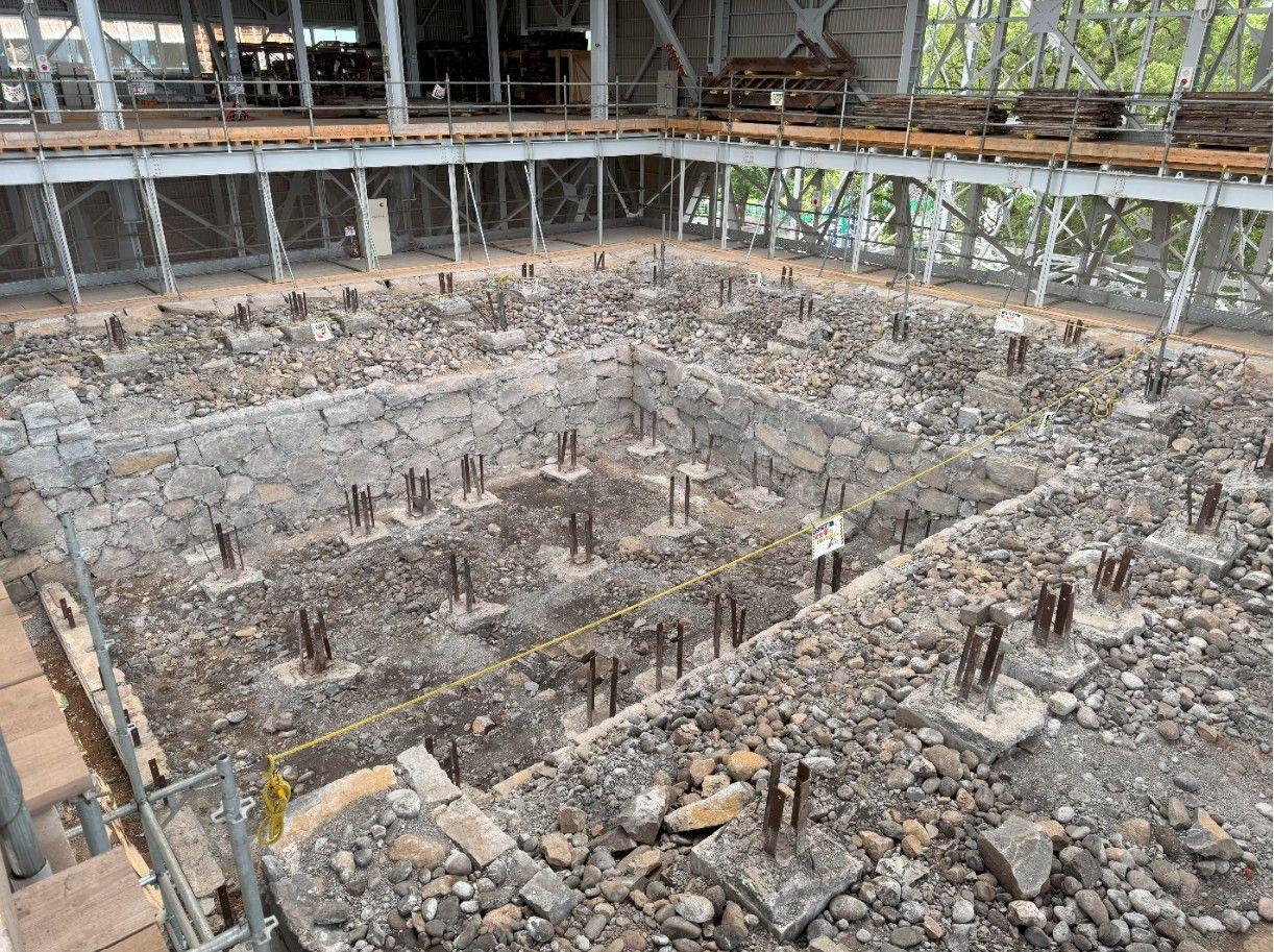 宇土櫓素屋根内部特別公開並びに今後の復旧状況の情報発信について