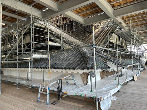 291宇土櫓素屋根内部特別公開3