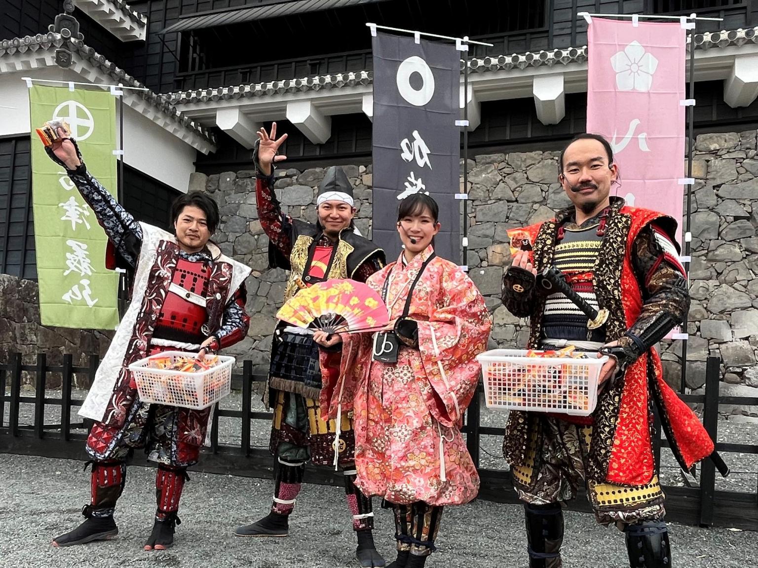 【お城まつり】熊本城節分豆まきを開催します！