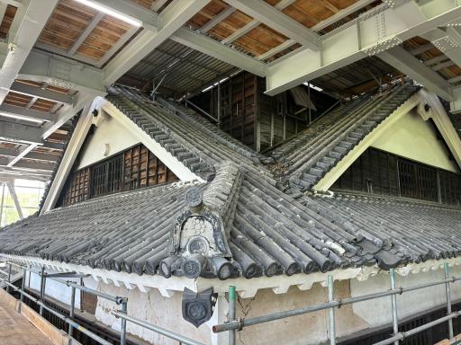 289宇土櫓素屋根内部特別公開1